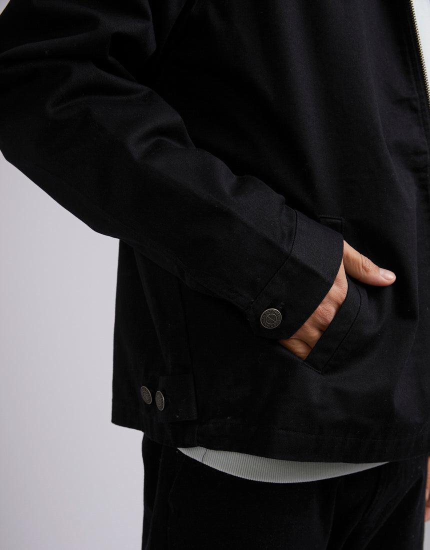 Silent Theory-Worker Jacket Black-Edge Clothing