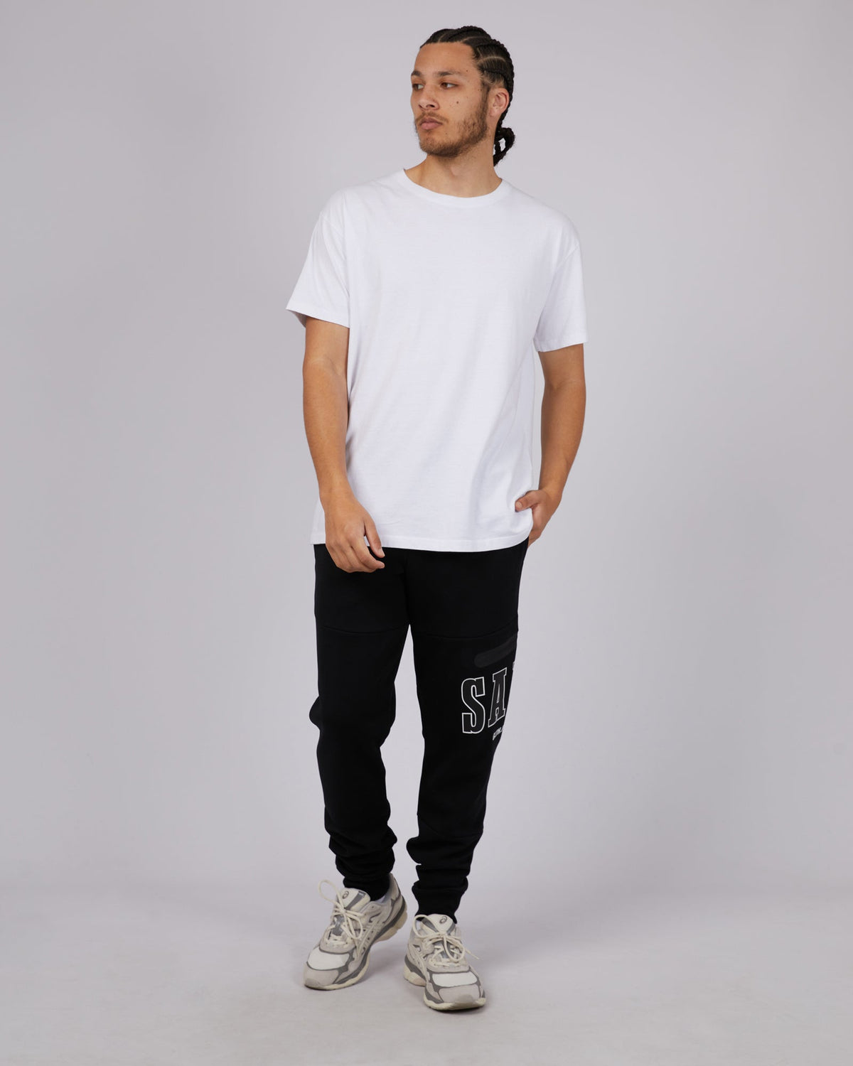 St. Goliath-Baseline Pant Black-Edge Clothing