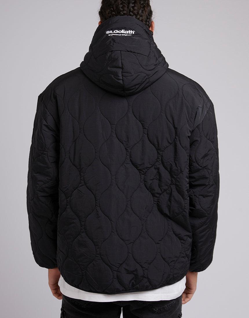 St. Goliath-Basement Jacket Black-Edge Clothing