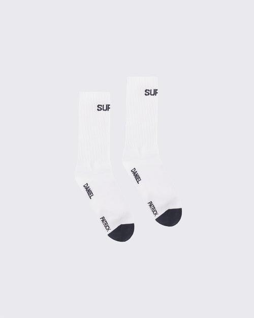 Surplus Daniel Patrick-Surplus Dp Sock White-Edge Clothing