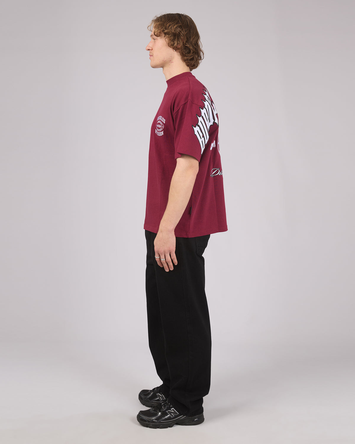 Rzn Heavy Weight Tee Blood Red