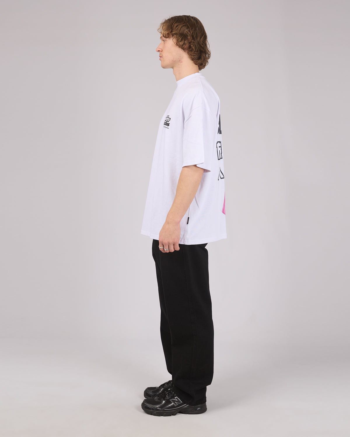Lighter Heavy Weight Tee White