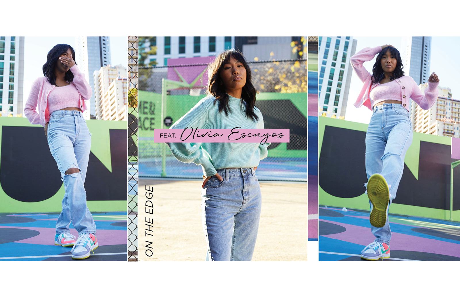 Olivia Escuyos X On The Edge