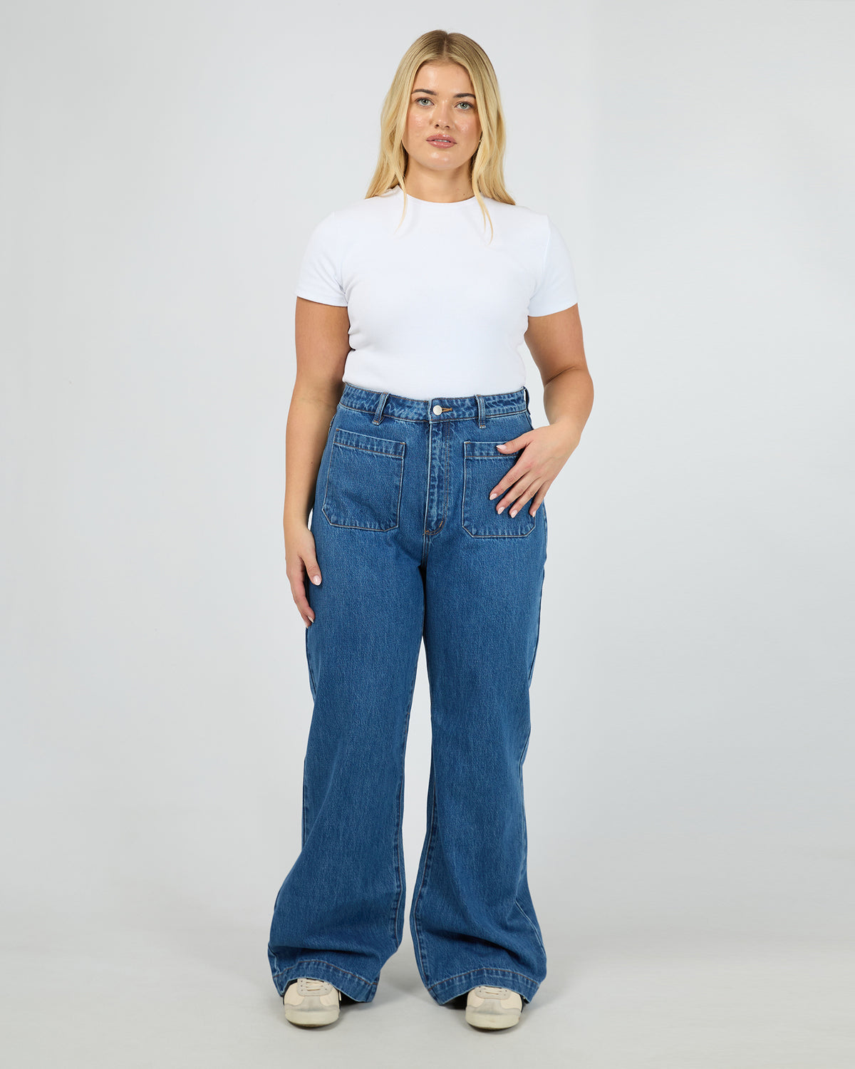 Sailor Jean Long Ashley Blue Blue