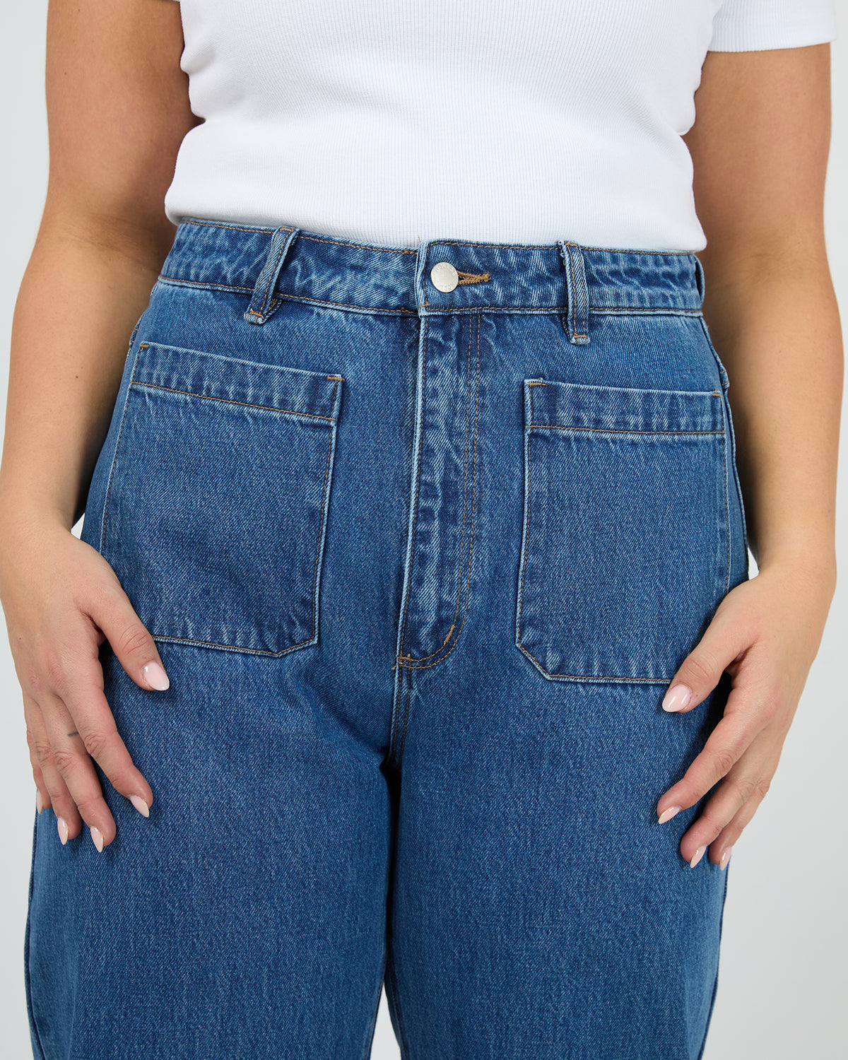 Sailor Jean Long Ashley Blue Blue