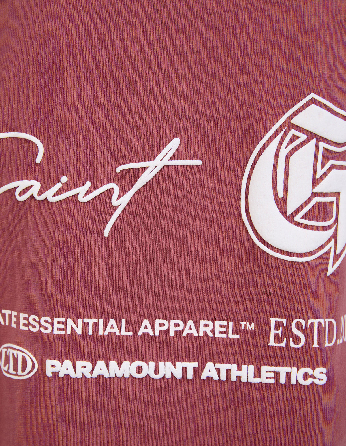 Kids Saint G Tee Crimson