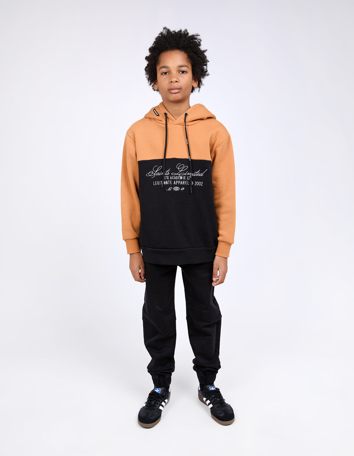 Teen Mark Hoodie Tan