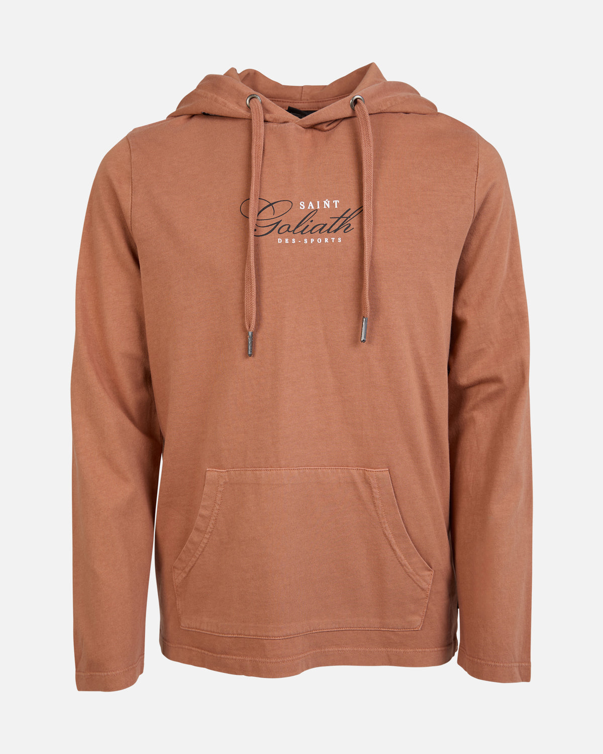 Teen Mark Hooded Tee Tan