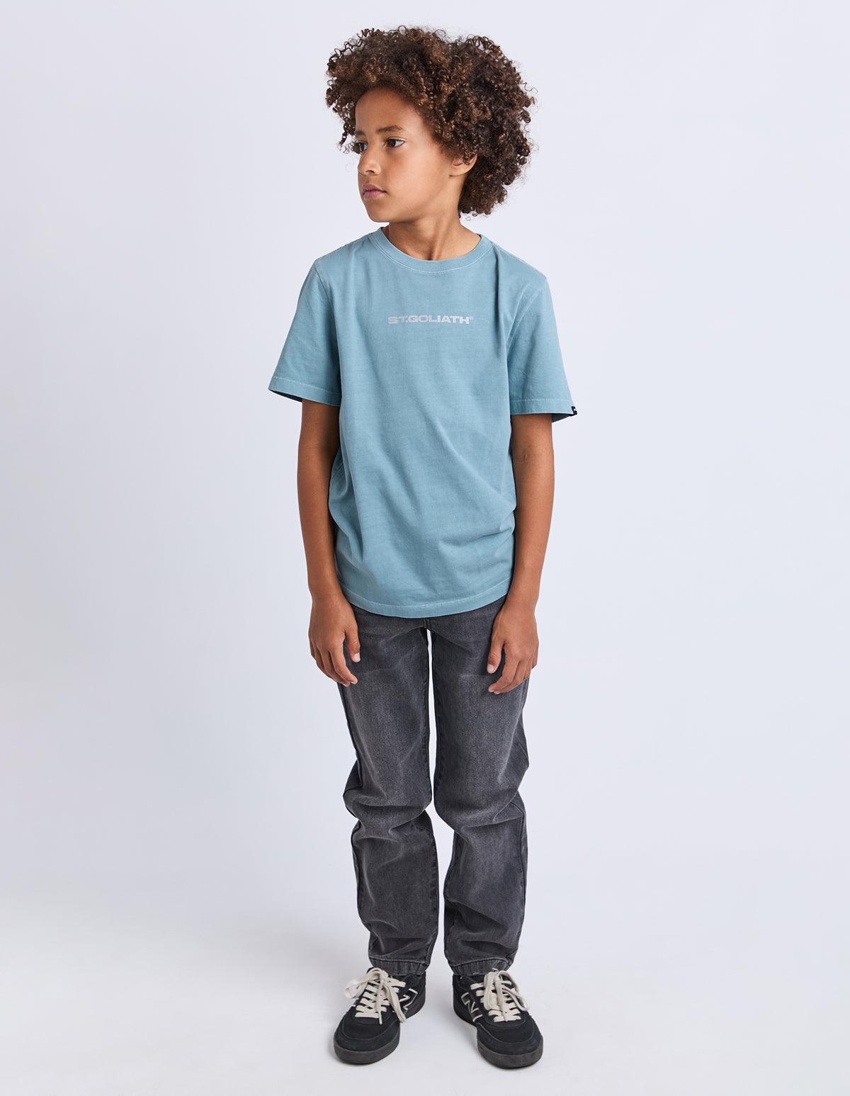 Teen Foiled Tee Teal