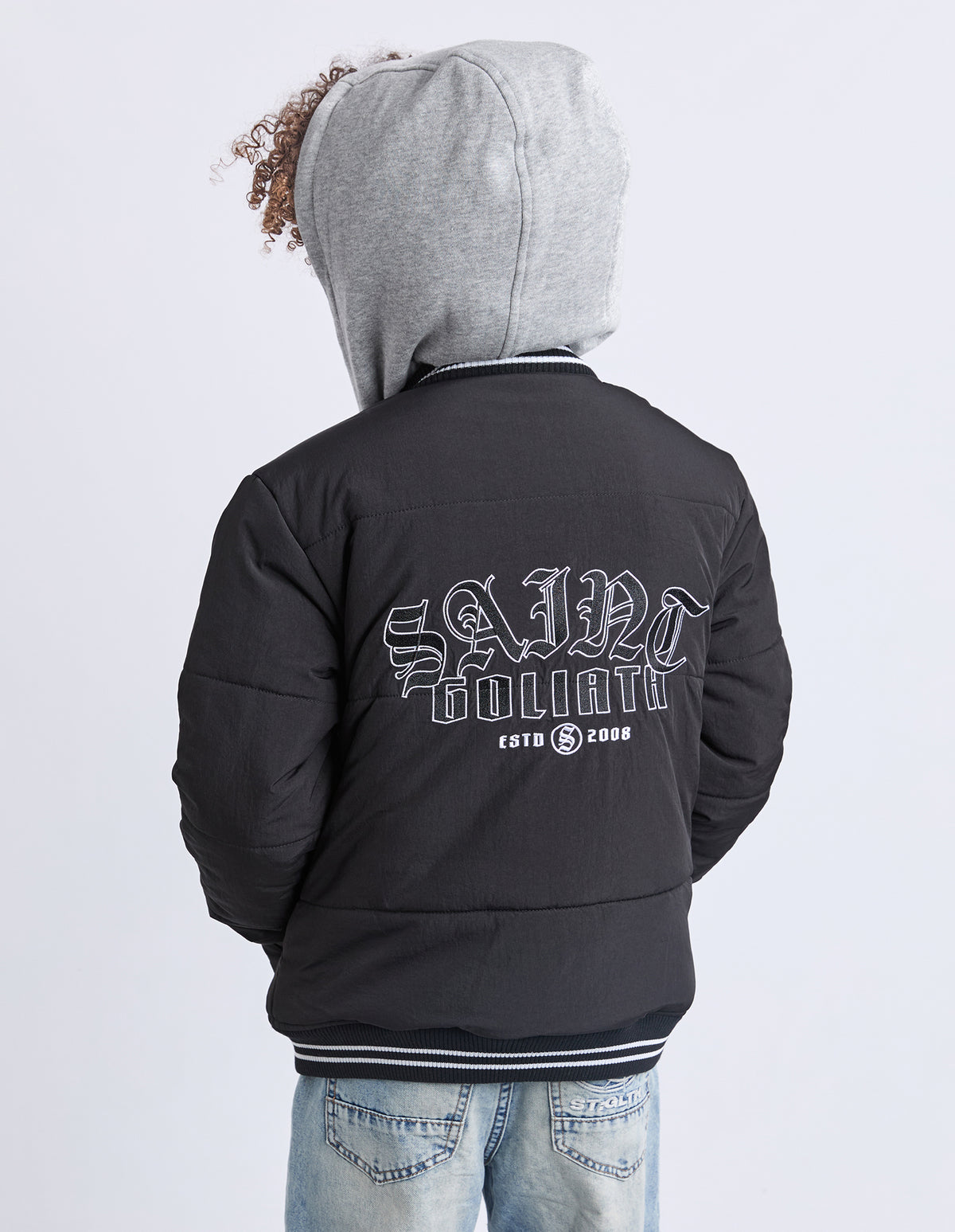 Teen Global Bomber Black