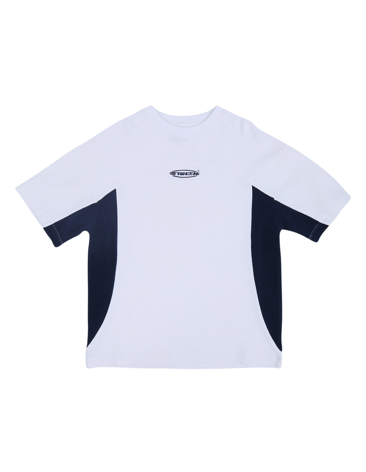 Kids Contrast Tee White