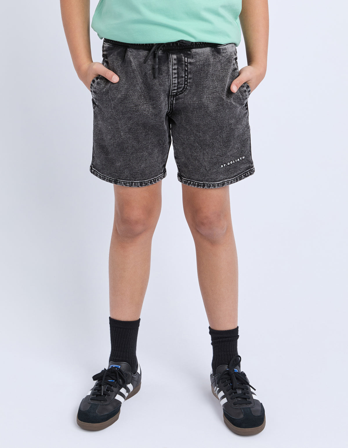 Teen Fairhaven Short Washed Black