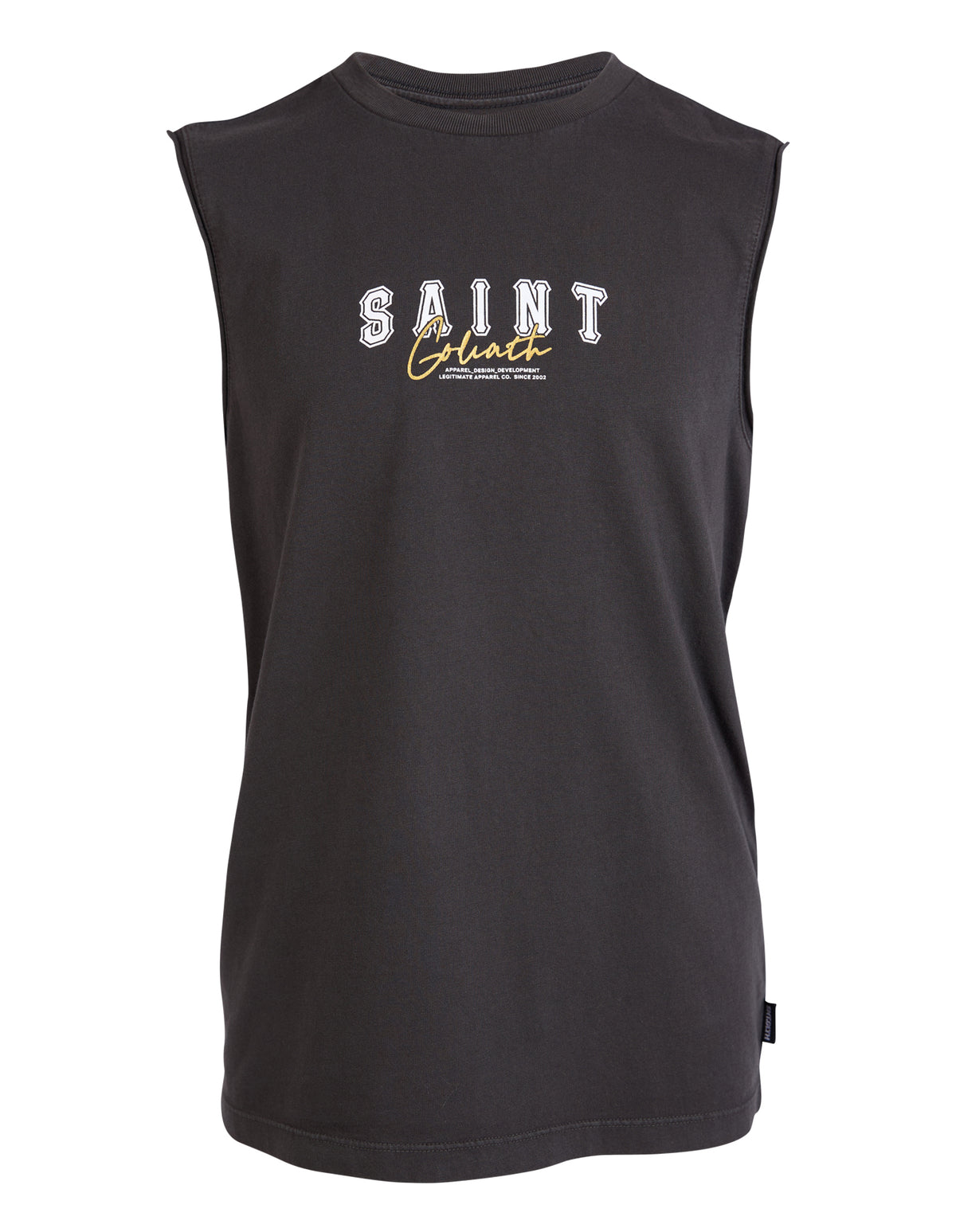 Kids Gold Muscle Black
