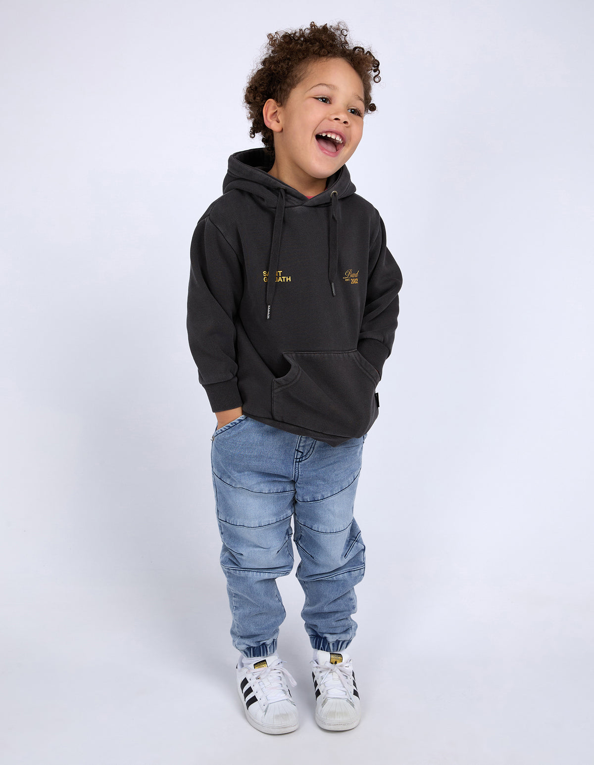Kids Grossman Hoodie Black