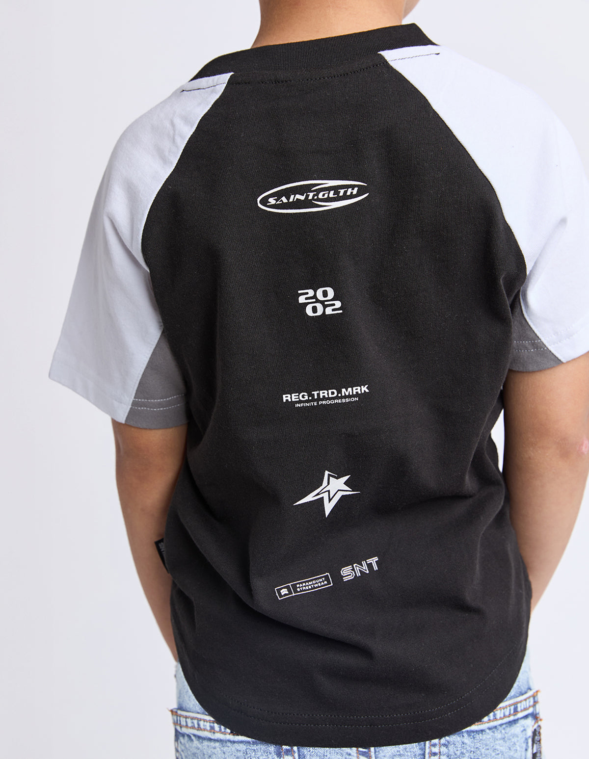 Kids Pitch Tee Black