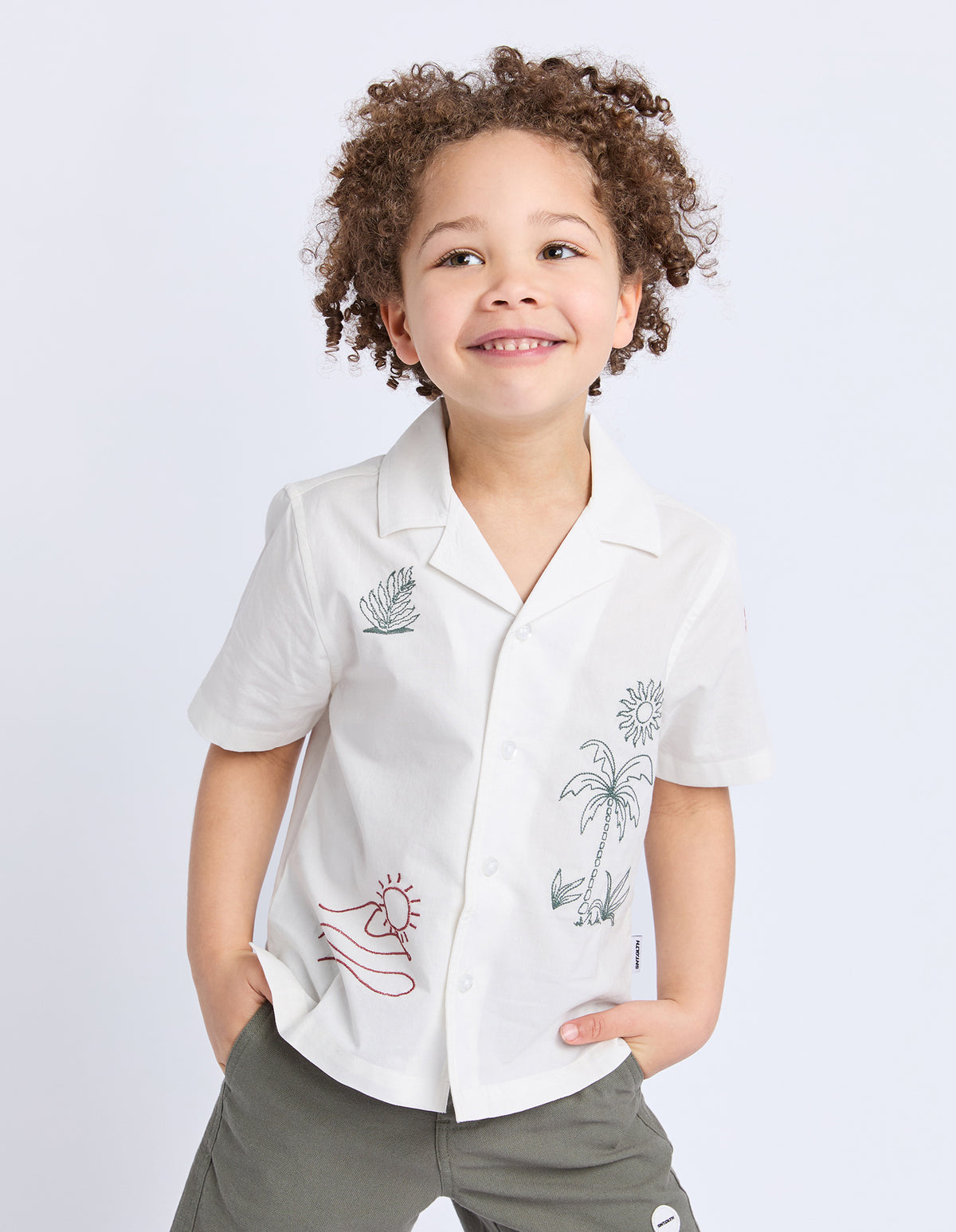 Kids All Day Shirt White