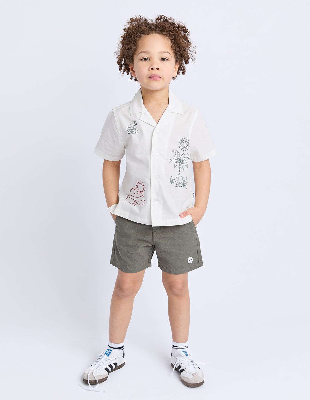Kids All Day Shirt White