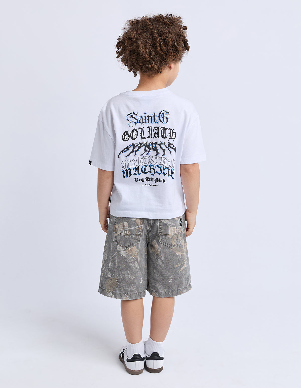 Kids Turntable Tee White