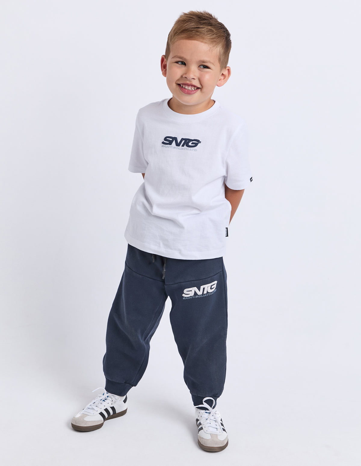 Kids Challenger Track Pant Navy