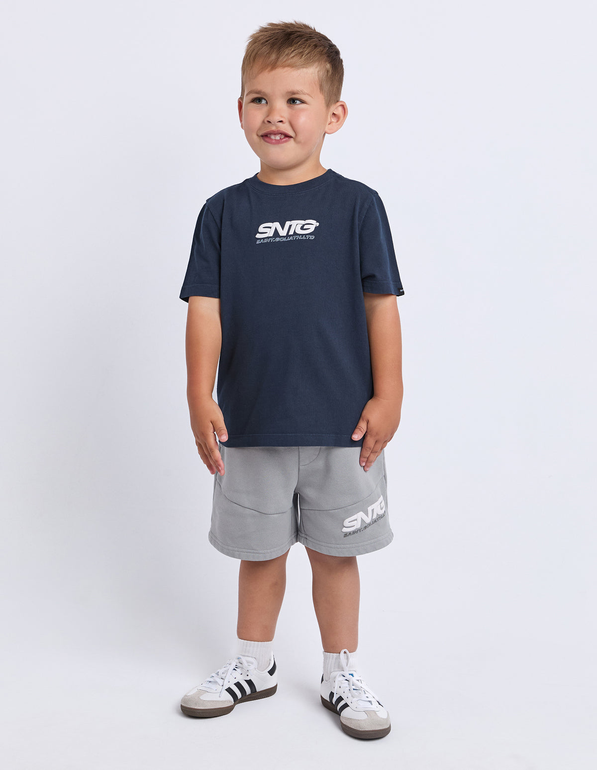Kids Challenger Tee Navy