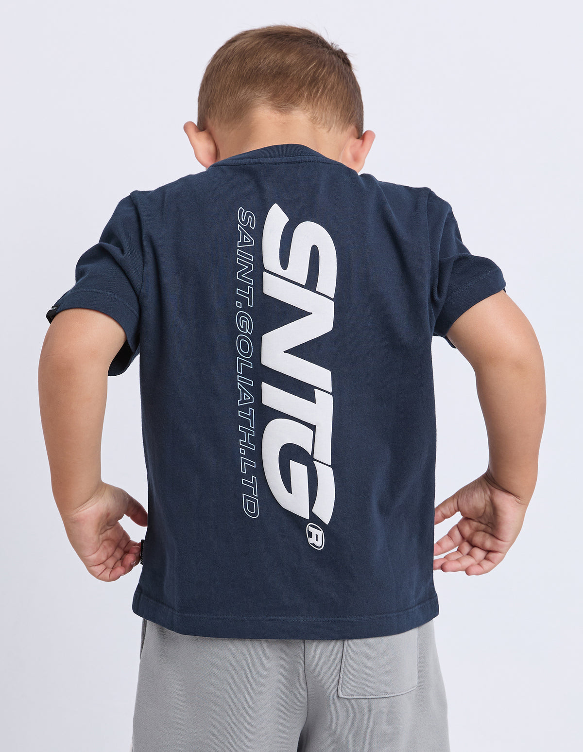 Kids Challenger Tee Navy