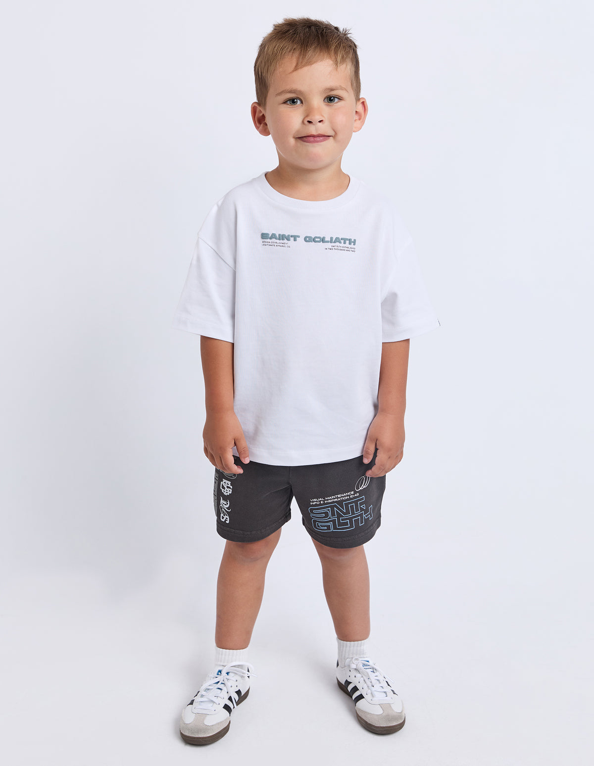 Kids Logo Series Tee White