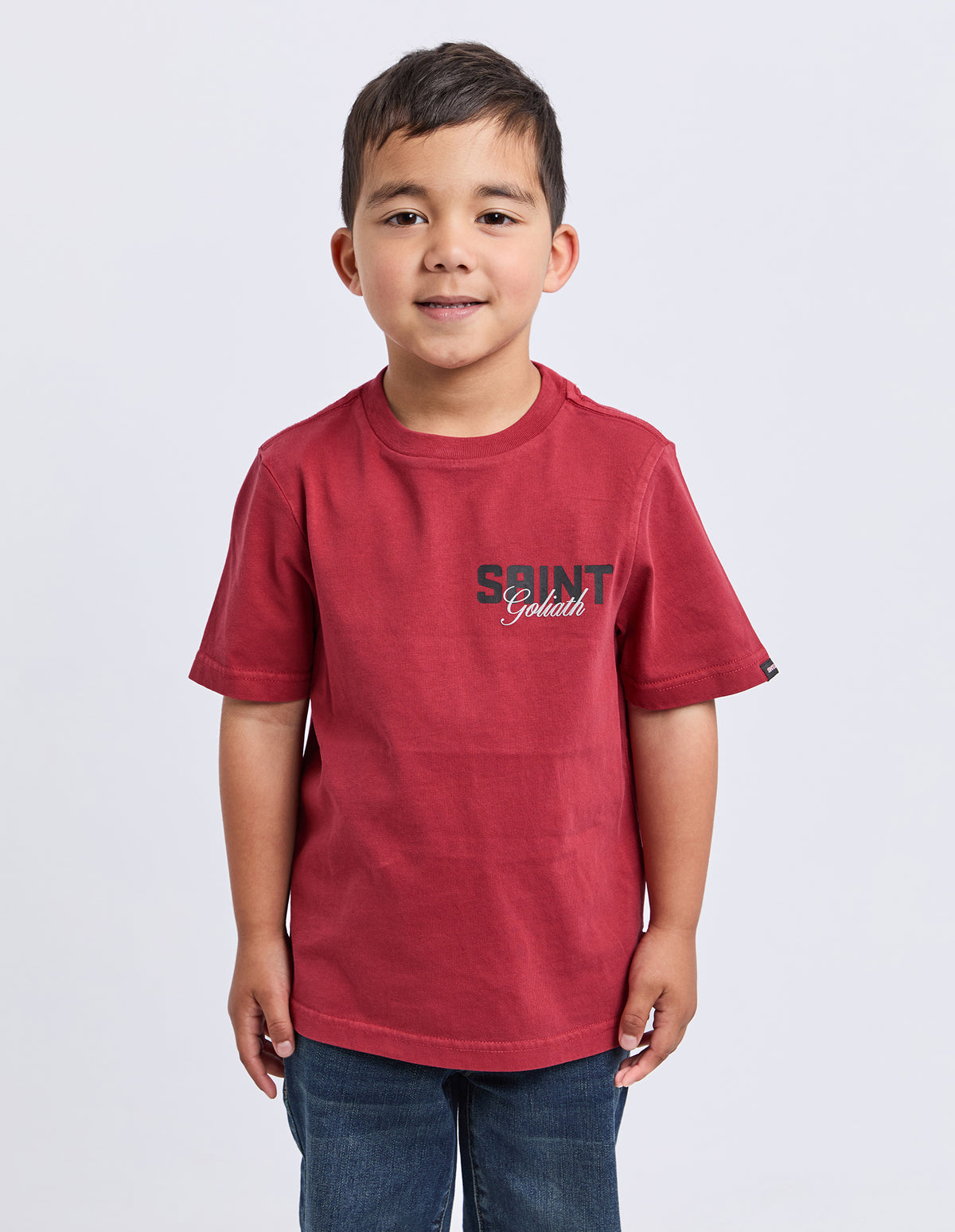 Kids Upside Tee Red