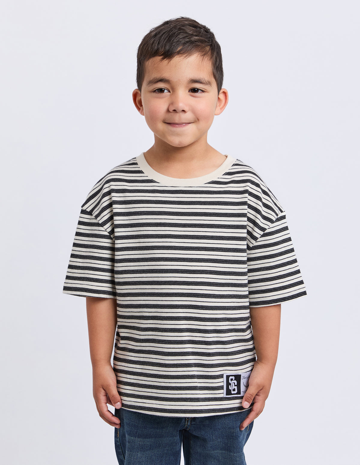 Kids Half Pipe Tee White