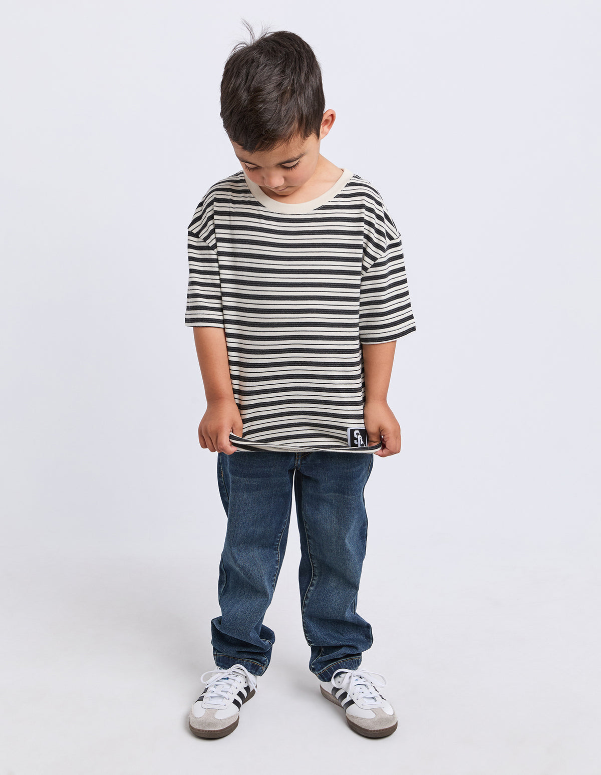 Kids Half Pipe Tee White
