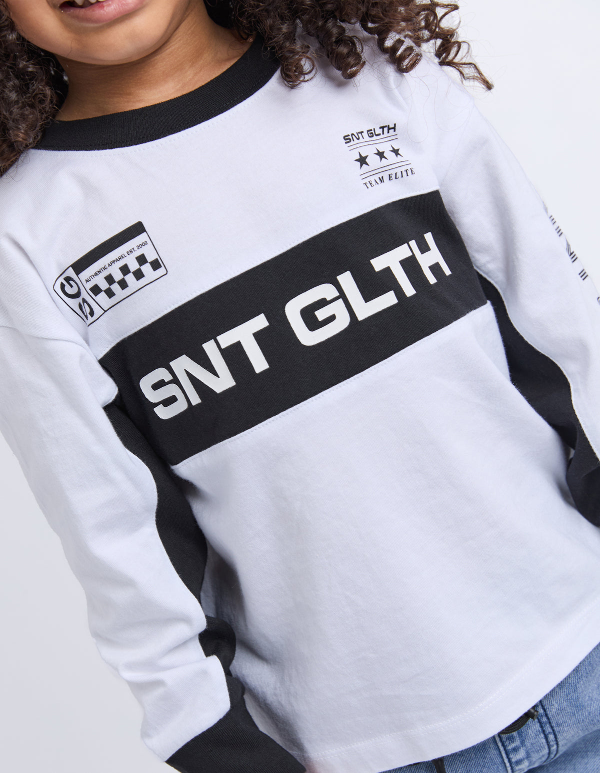 Kids 247 Long Sleeve Tee White