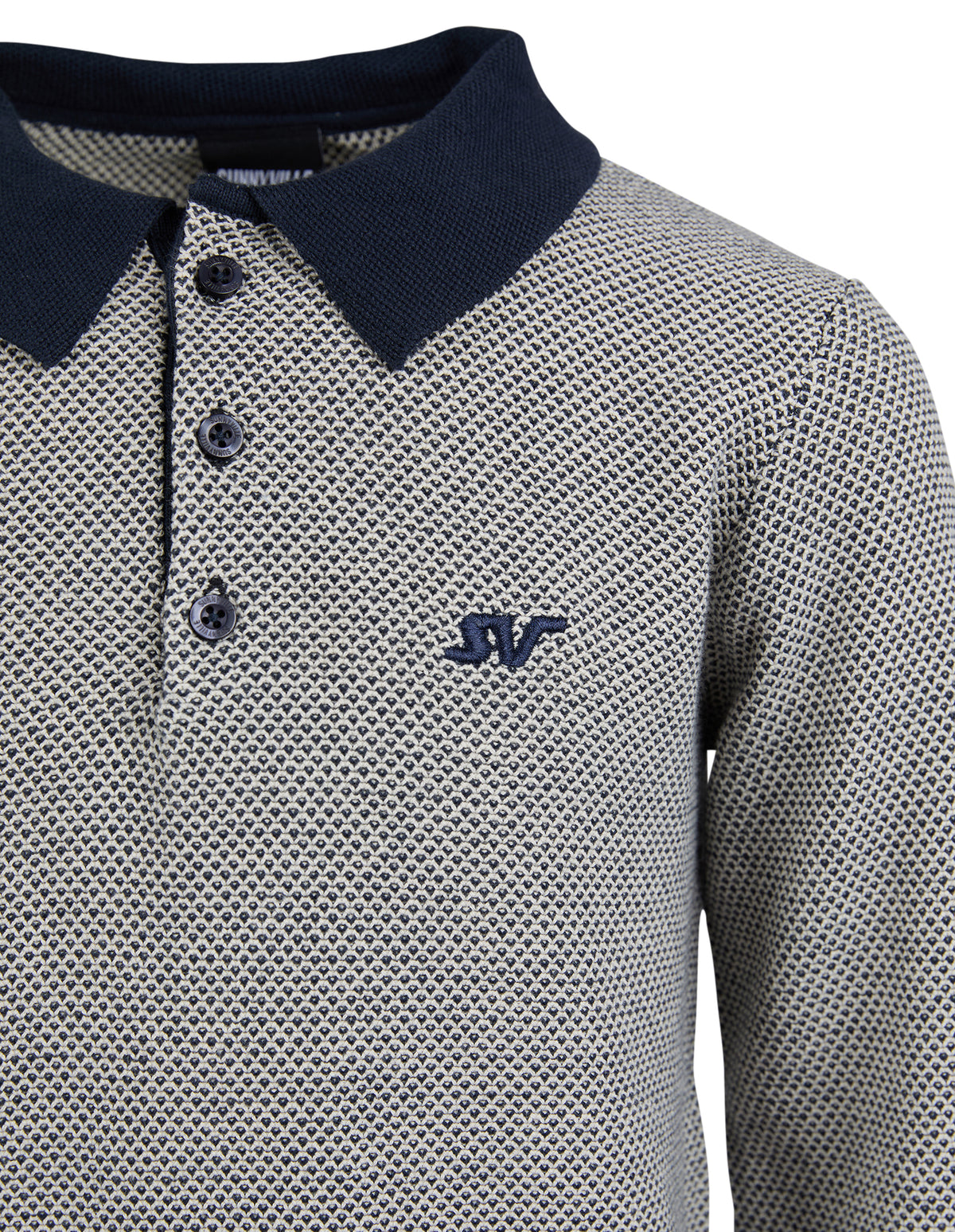 Teen Walker Long Sleeve Polo Blue