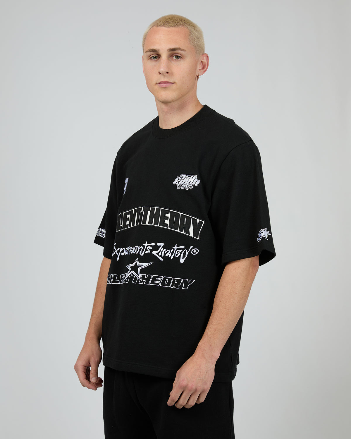 350 Club Tee Black