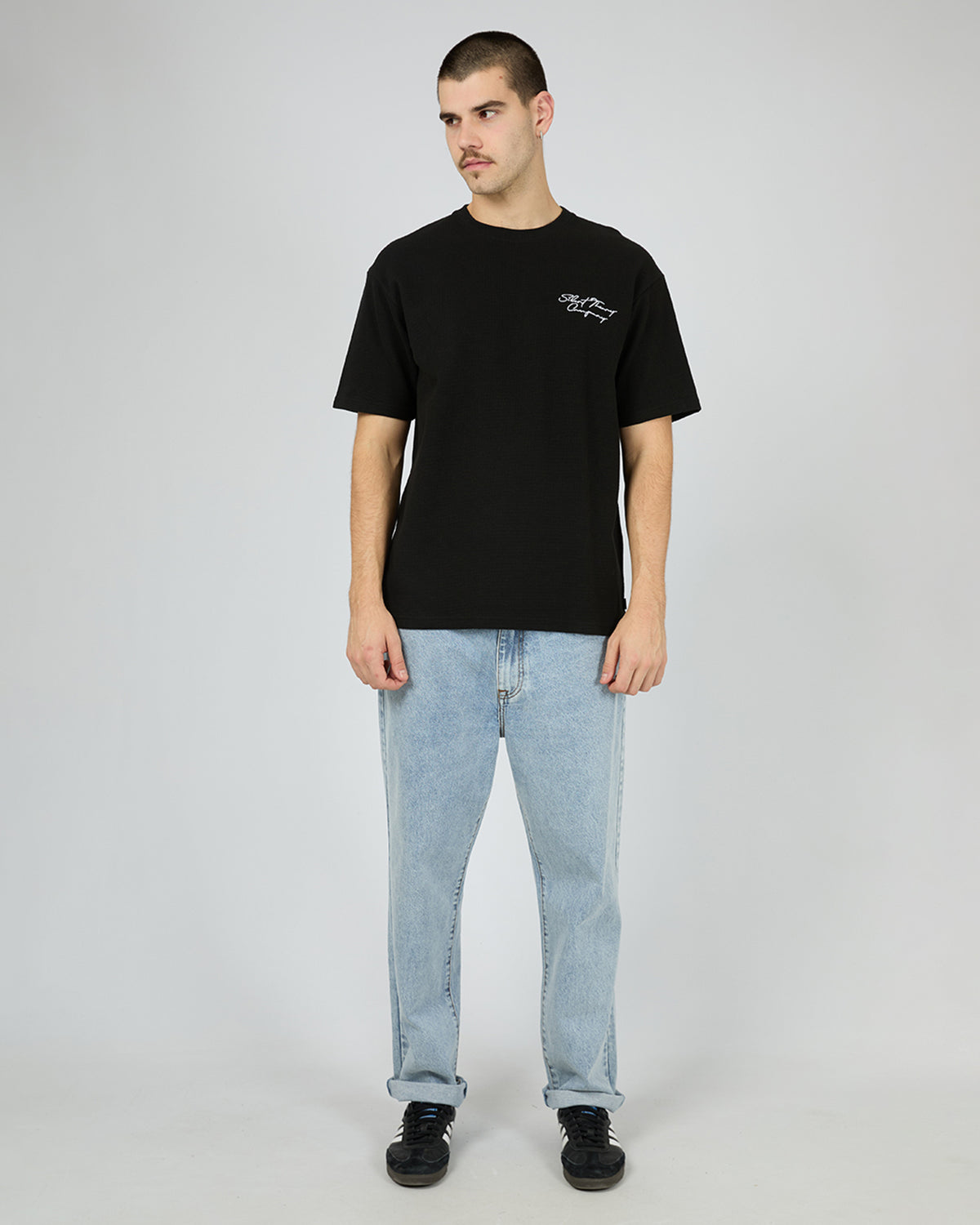 Critical Script Tee Black