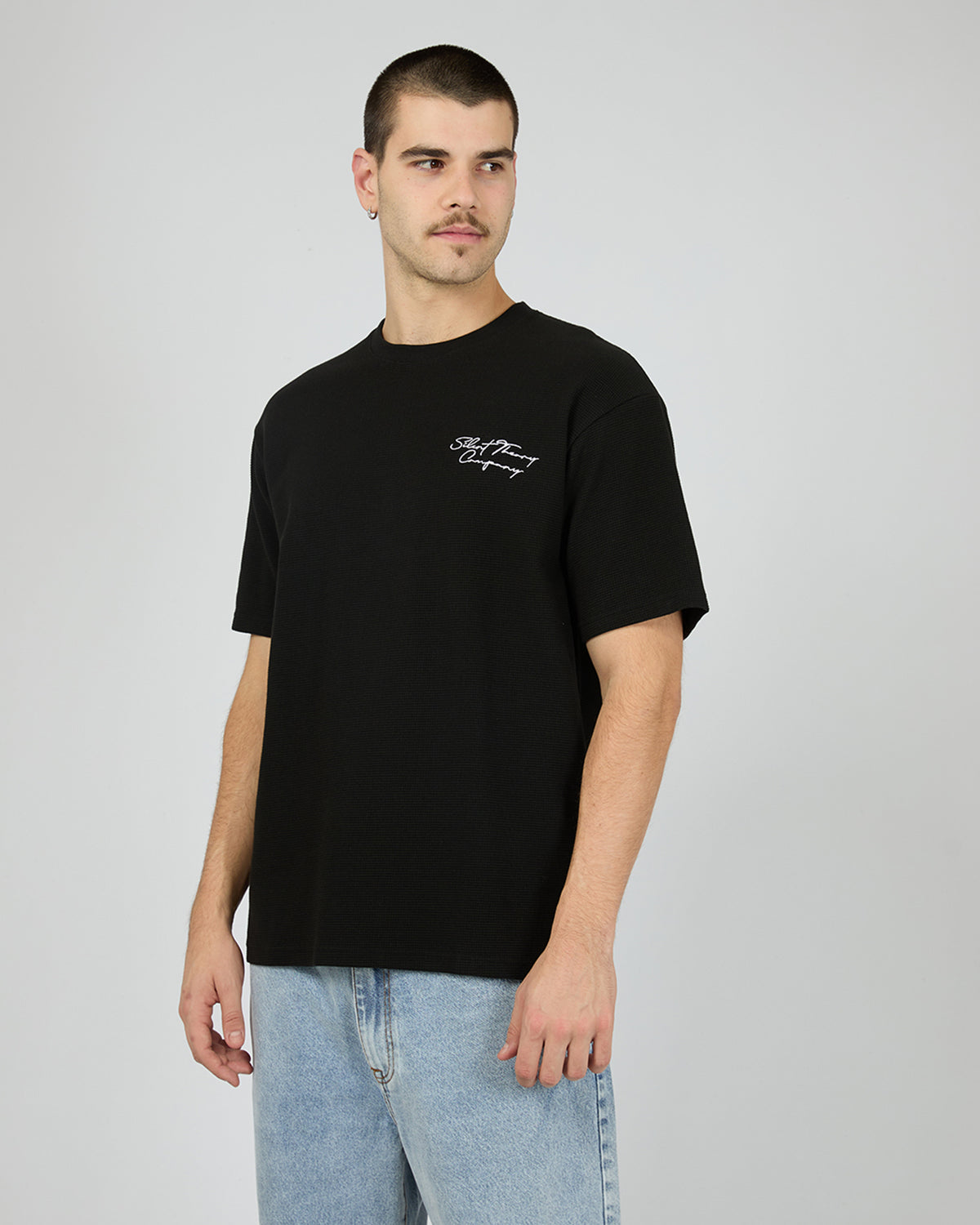 Critical Script Tee Black