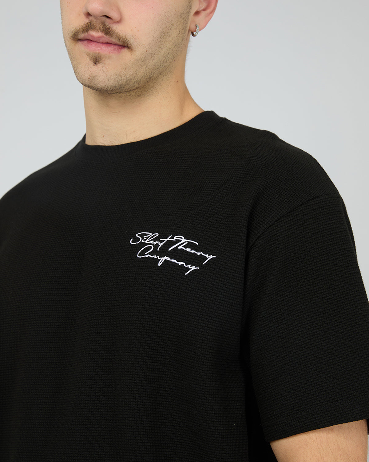 Critical Script Tee Black