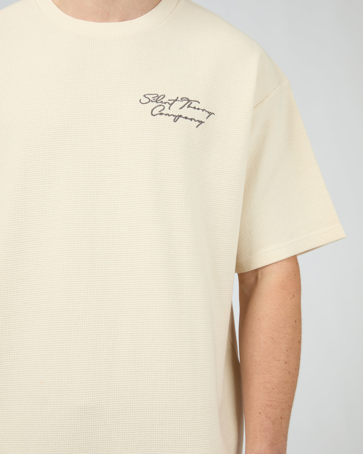 Critical Script Tee Natural