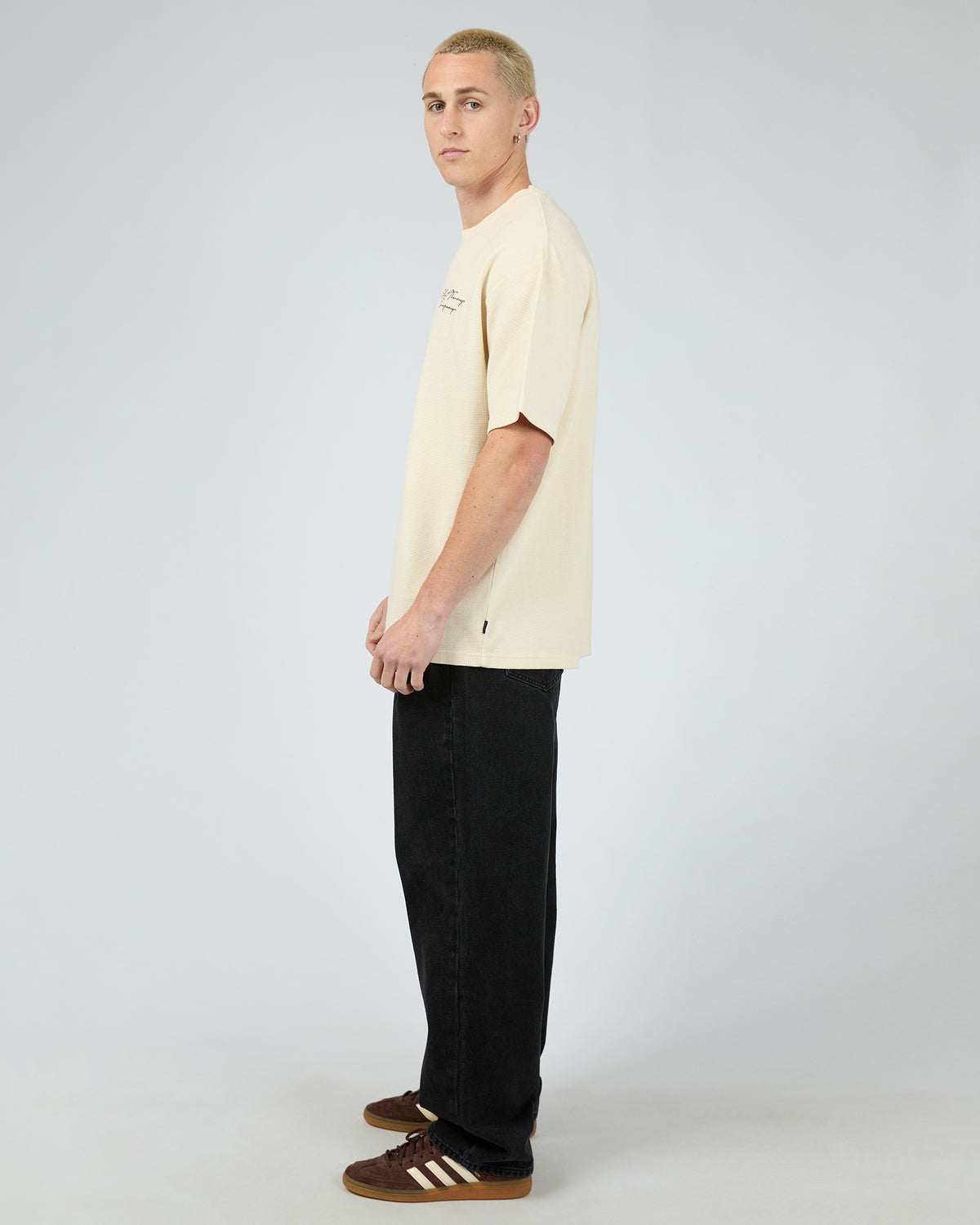 Critical Script Tee Natural