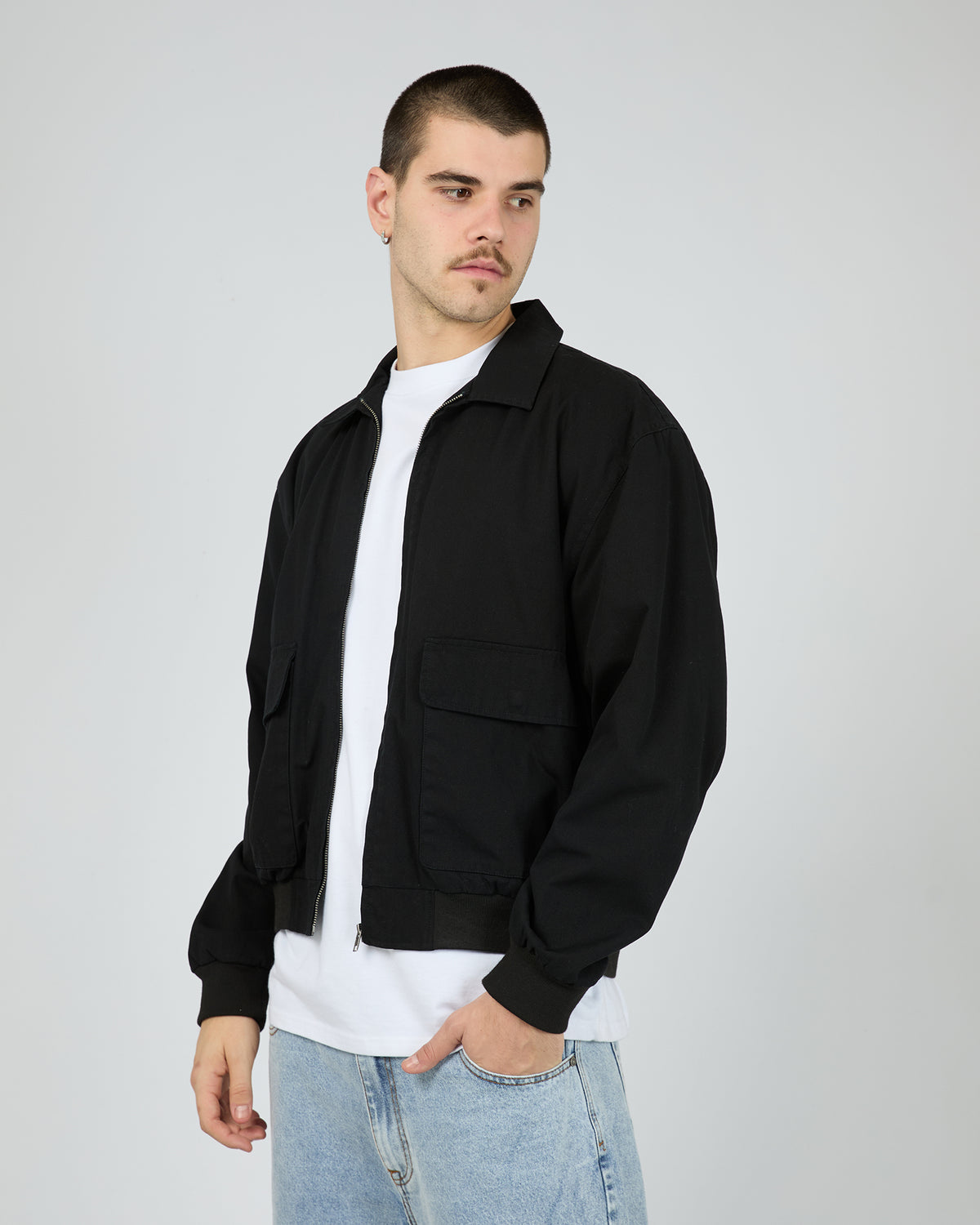 Ranger Jacket Washed Black
