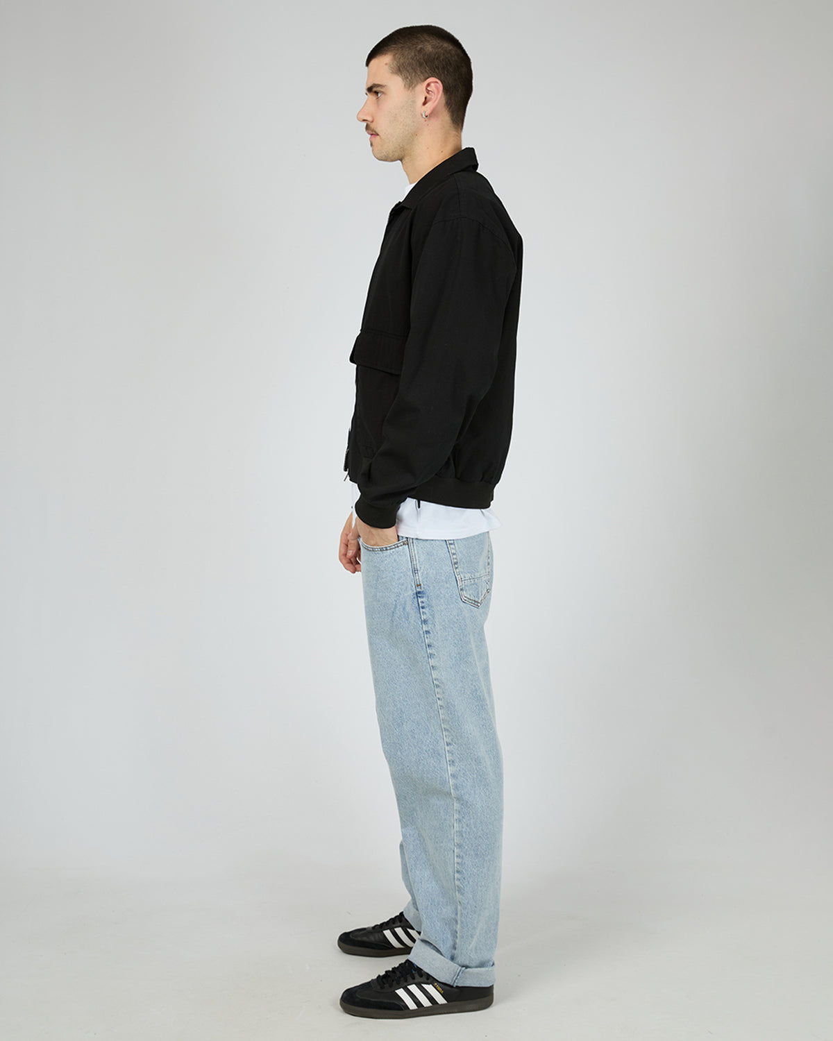 Ranger Jacket Washed Black