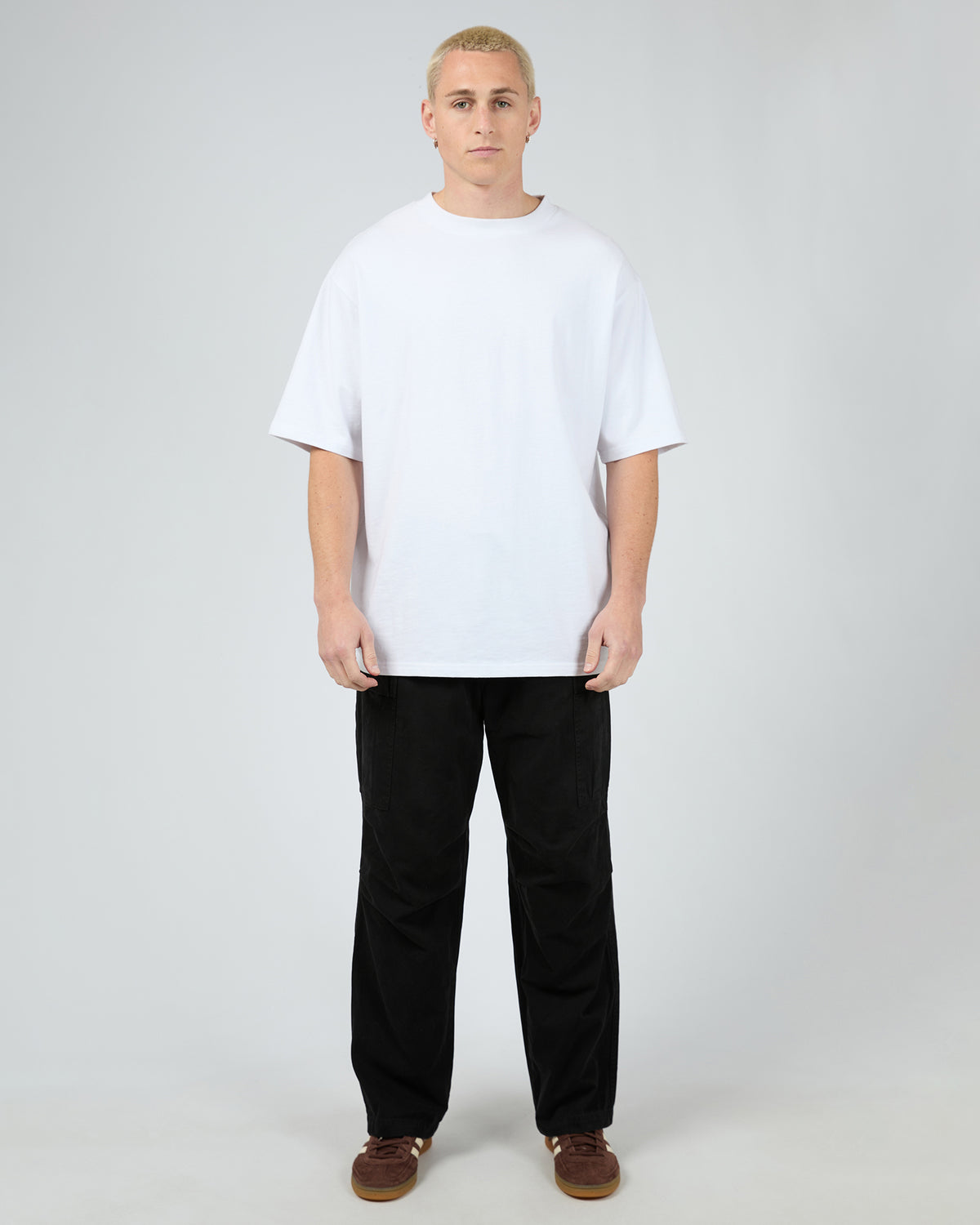 Cargo Pant Washed Black