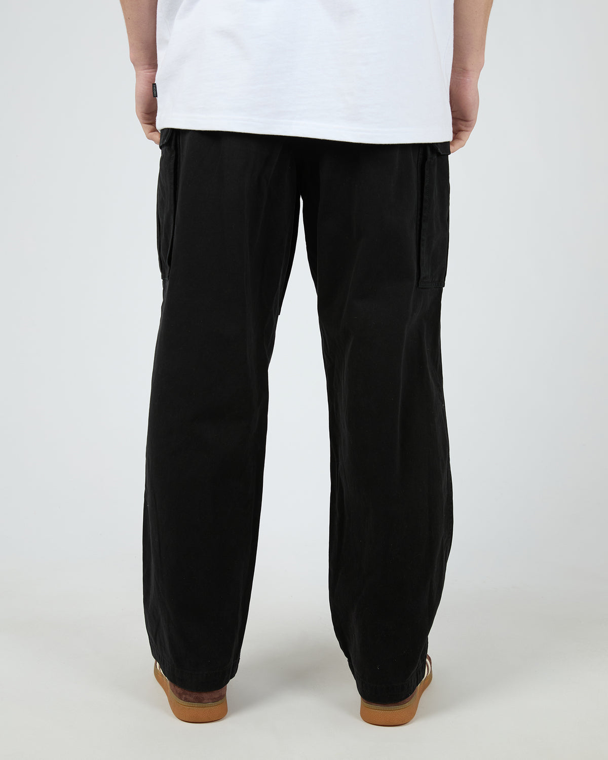 Cargo Pant Washed Black