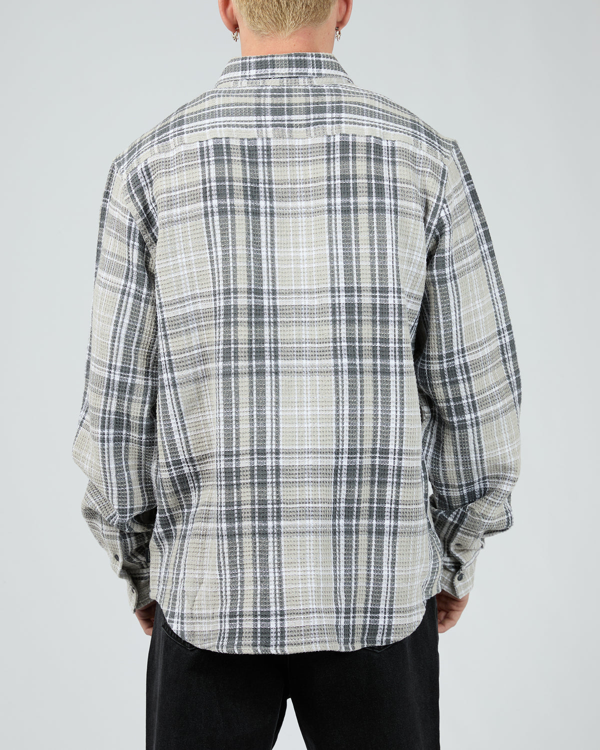 Check Waffle Shirt Multicoloured