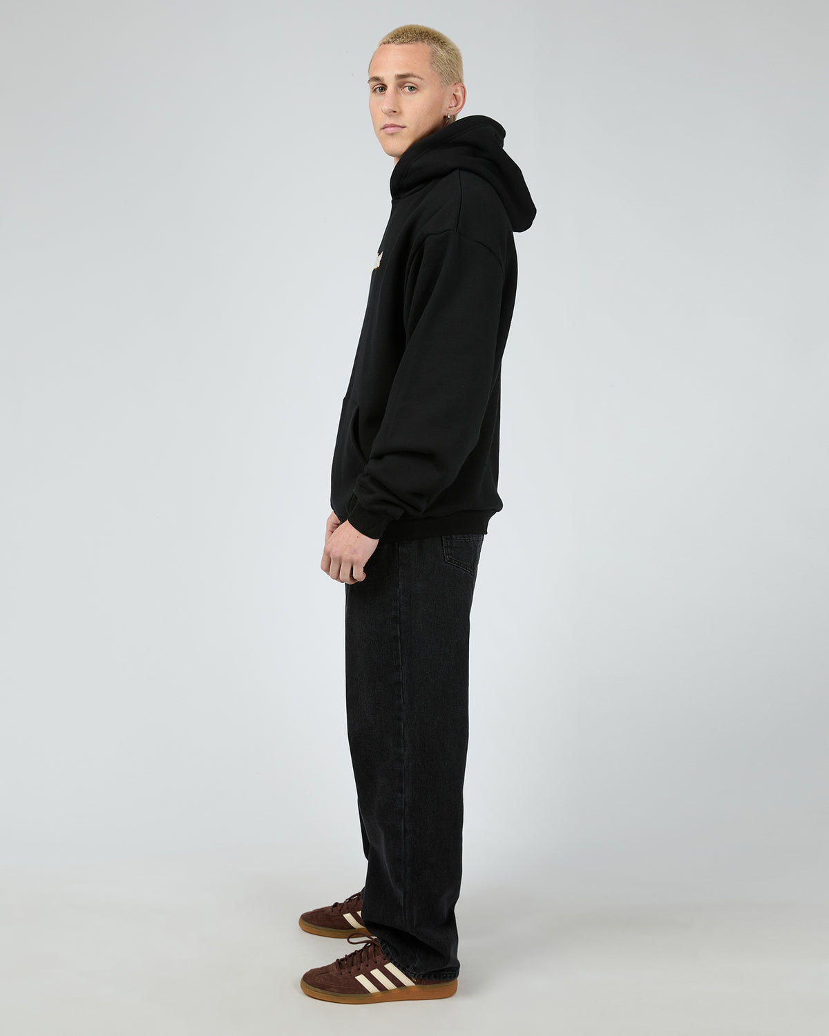 Silent Embro Hoodie Black