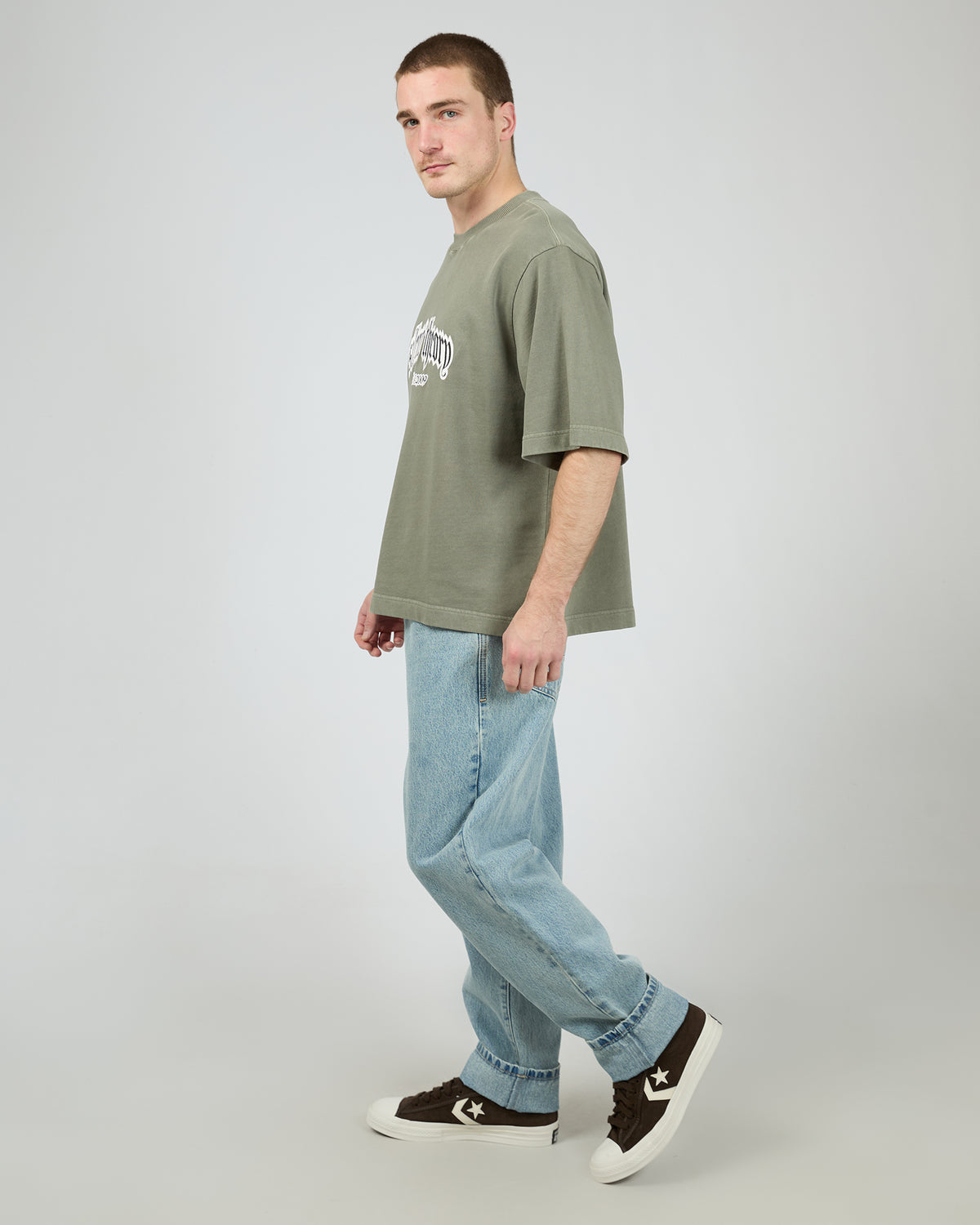 Premo Fleece Tee Khaki
