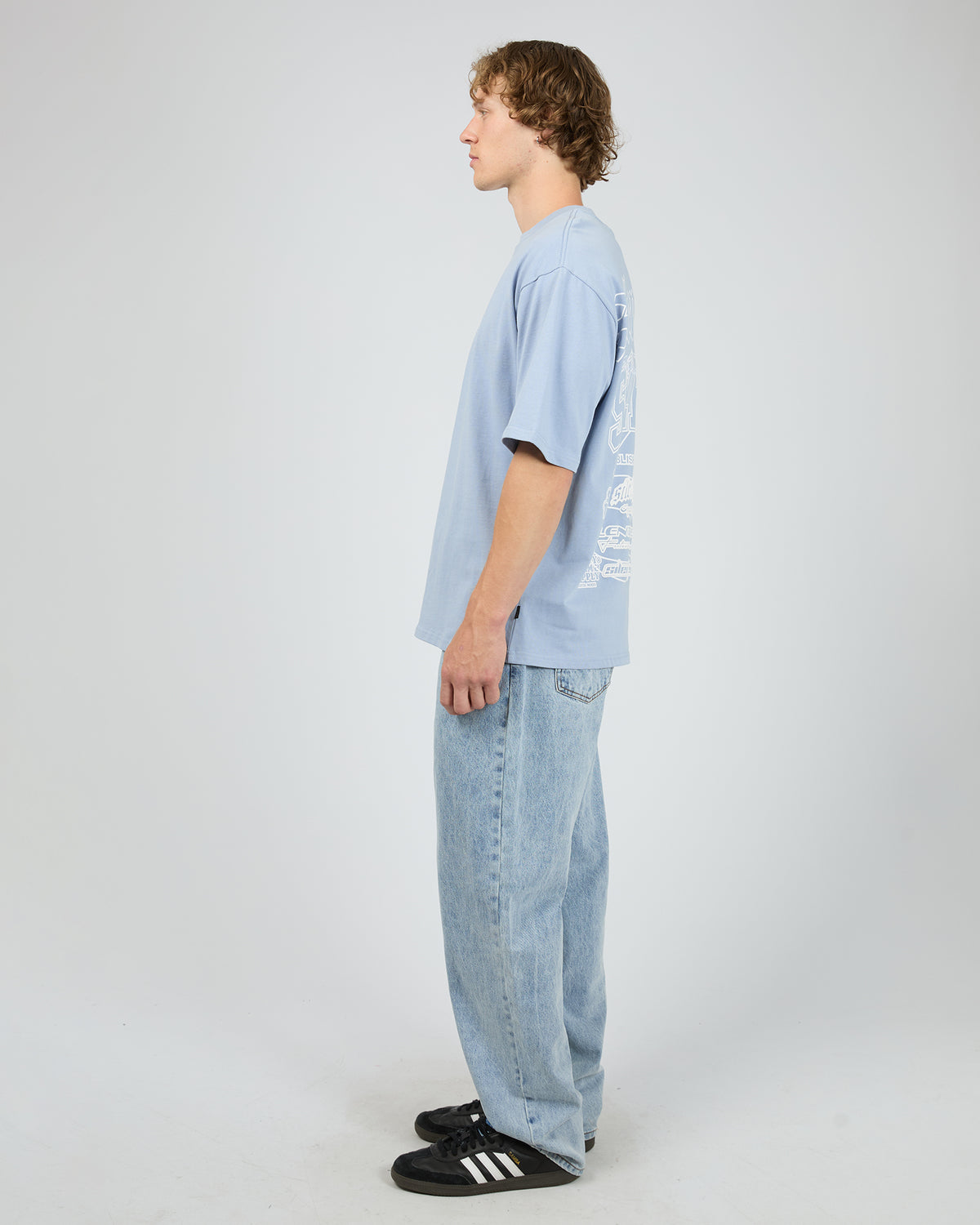 Mayhem Box Tee Blue