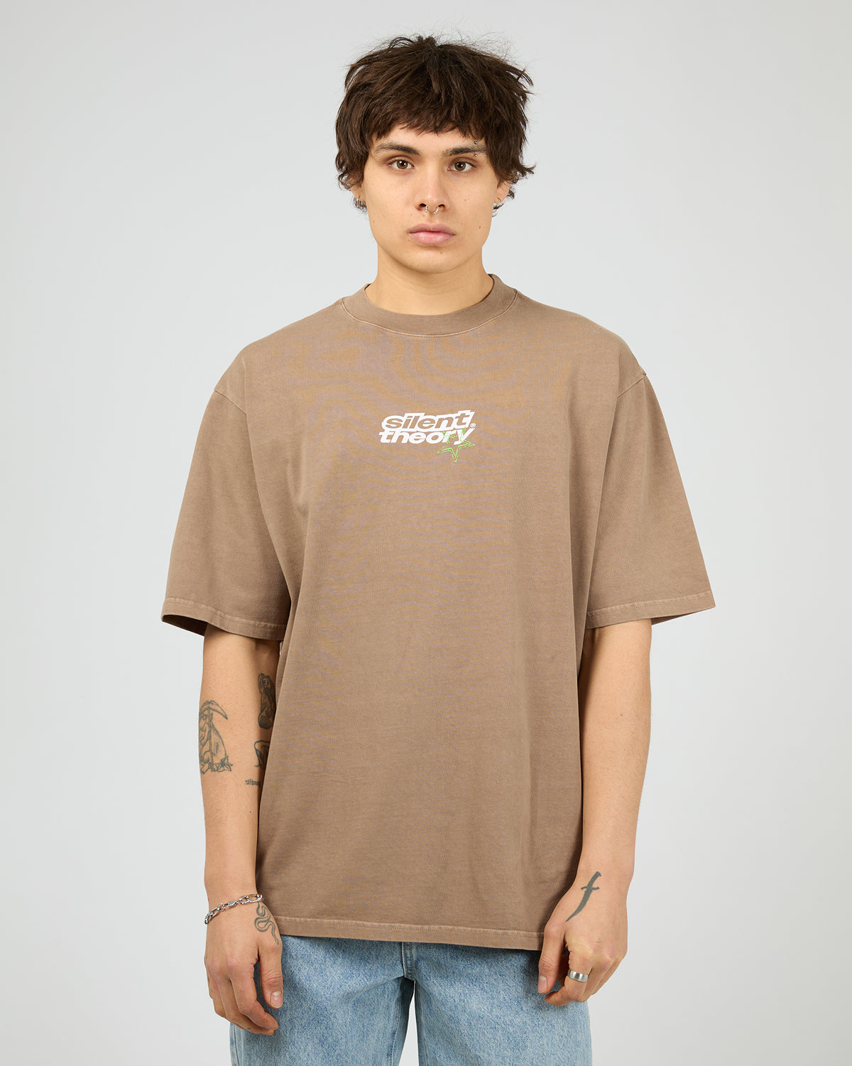 Interlinked Tee Brown