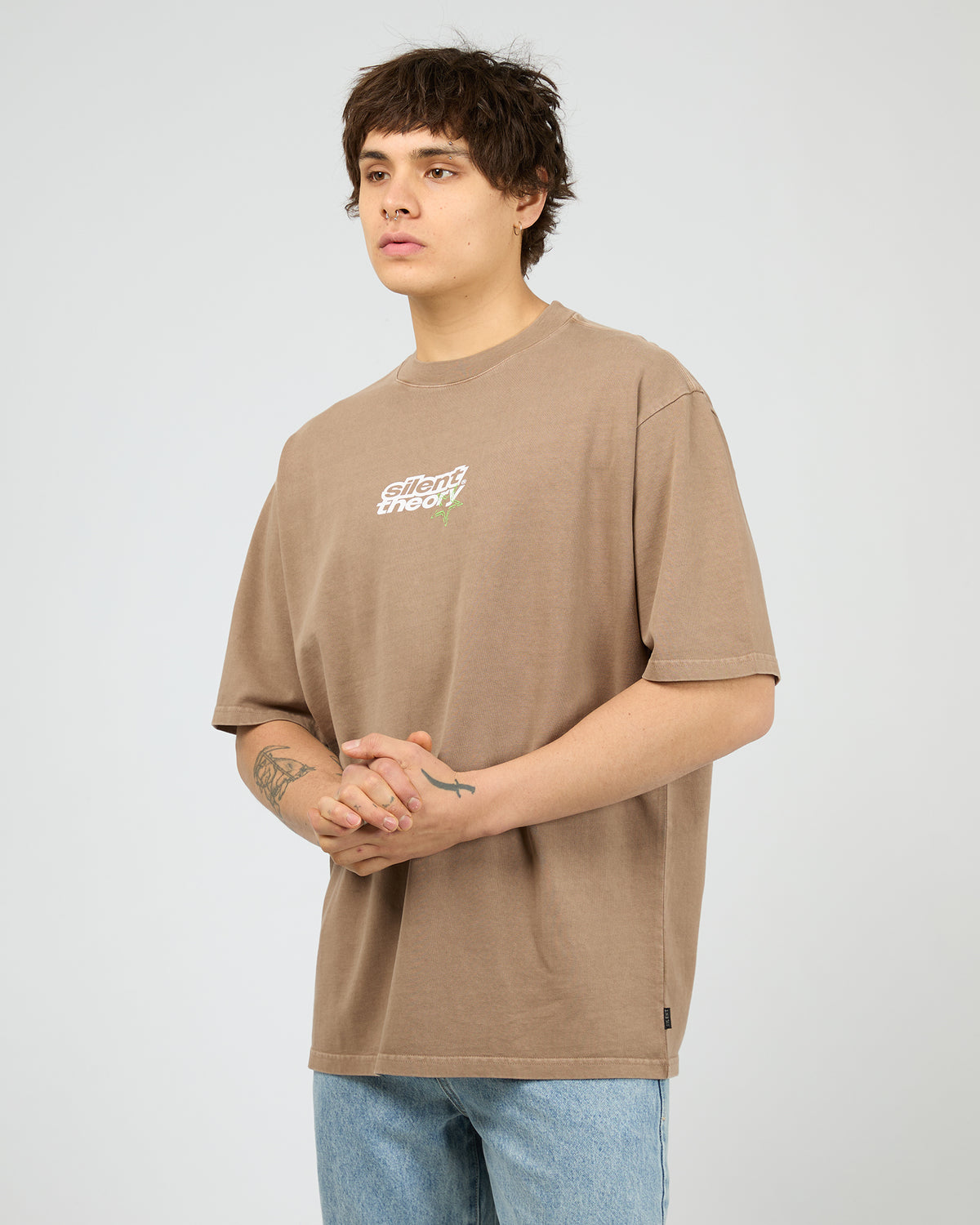 Interlinked Tee Brown