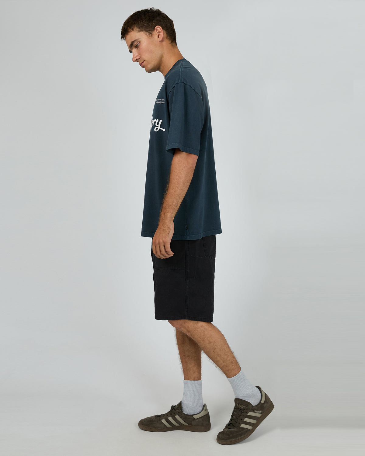 Authentic Box Tee Navy