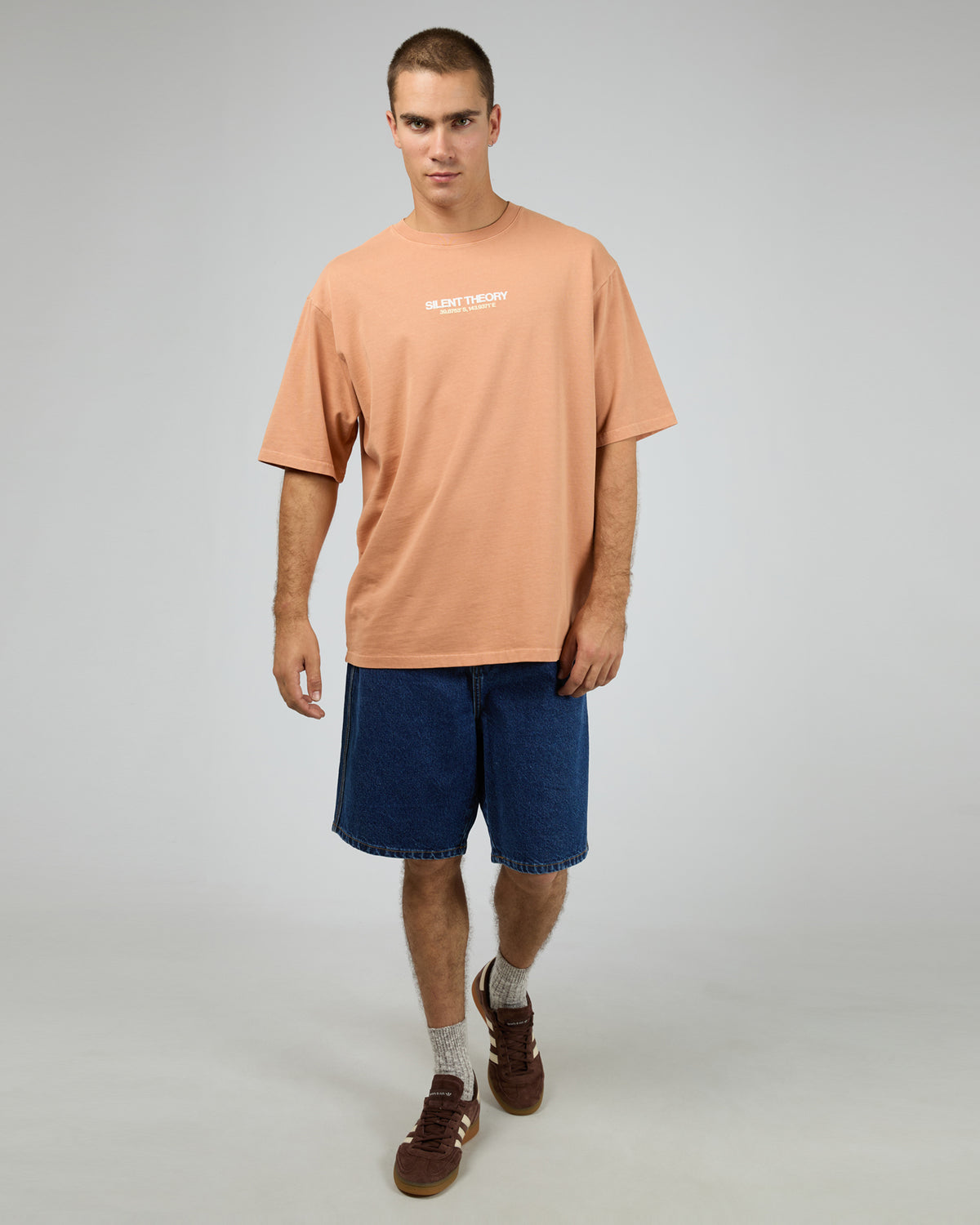 Complacent Box Tee Orange