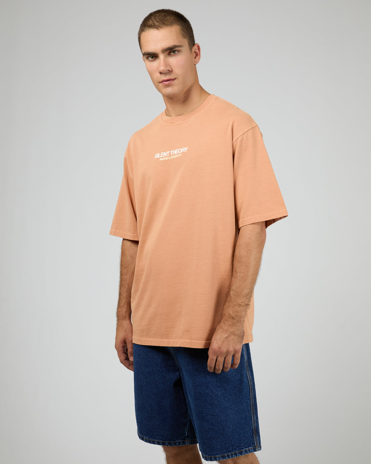 Complacent Box Tee Orange